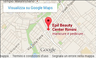 Mappa Epil Beauty Center Rimini